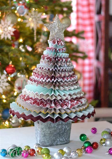 Rolled Paper Roses Christmas Tree Create And Babble
