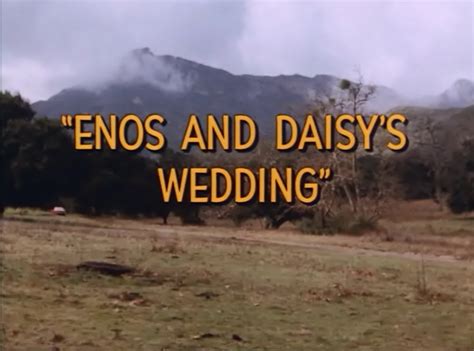 Enos And Daisys Wedding The Dukes Of Hazzard Wiki Fandom