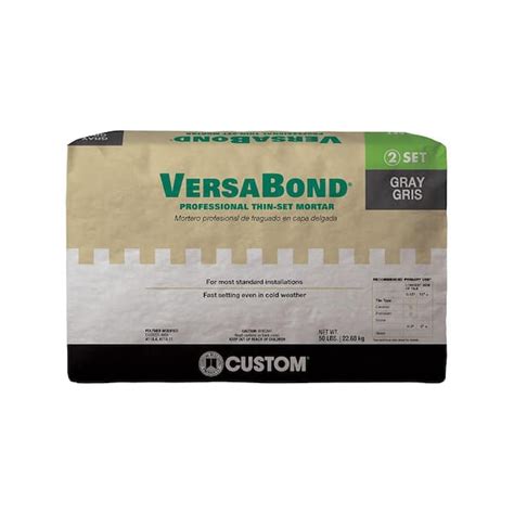 Custom Building Products Versabond 50 Lb Gray Fast Setting