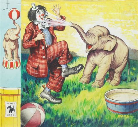 Norman Meredith Illustration For Senglers Circus Brockhampton