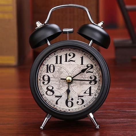 Oude Wekker Mid Century Birdie Slava Mechanical Alarm Clock Clock Car