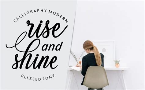 Blessed Calligraphy Font
