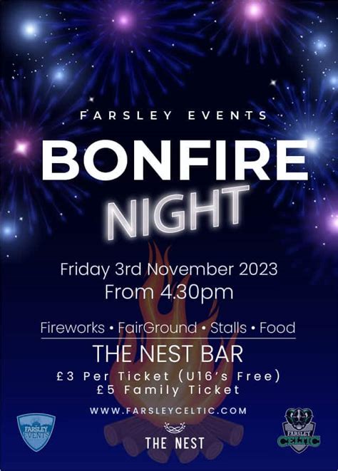 Farsley Celtic Bonfire Night West Leeds Dispatch