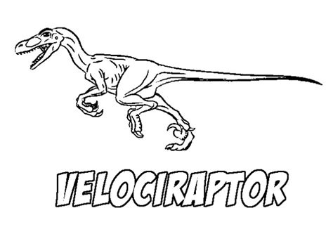 By best coloring pagesseptember 26th 2017. Velociraptor Coloring Pages - Best Coloring Pages For Kids