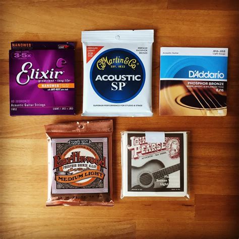 Make your acoustic guitar sing with these bright strings!d'addario's 80/20 bronze acoustic guitar st. Top 5 Acoustic Guitar Strings: Best Wires in 2018 ...