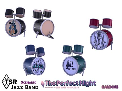 The Sims Resource The Perfect Nightkardofejazz Bandbass Drum