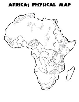 Teach the kids about modern world issues taking place in africa. World Geography Africa - Blank Map & Map Labeling List | TpT