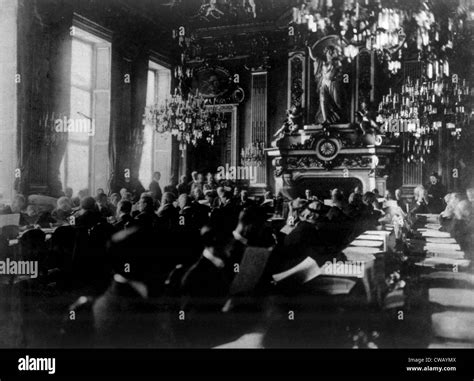 Paris Peace Conference To Negotiate Post World War I Peace Treaties At