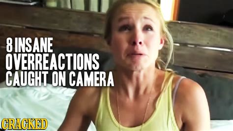 8 Insane Overreactions Caught On Camera The Spit Take Youtube