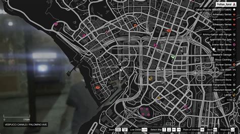 Gta 5 Online Atm Locations Map Red River Gorge Topo Map