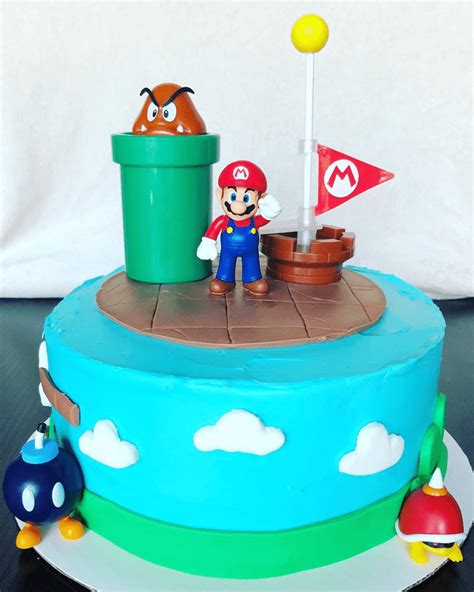 Mario Cake Design Images Mario Birthday Cake Ideas