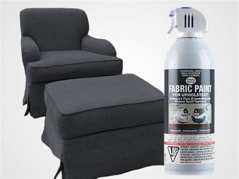 Transform almost any absorbent material inside and outside your home with upholstery spray fabric paint. Fabric Spray Paint Simply Spray Upholstery Dye is your ...