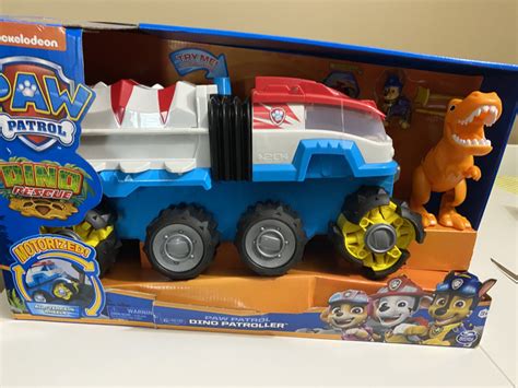 Paw Patrol Dino Rescue Dino Patroller Motorized Team Vehicle Reviews In