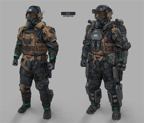 Artstation Soldier Concepts Yong Yi Lee Armor Concept Space