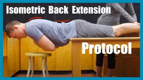 Isometric Back Extension Protocol Youtube