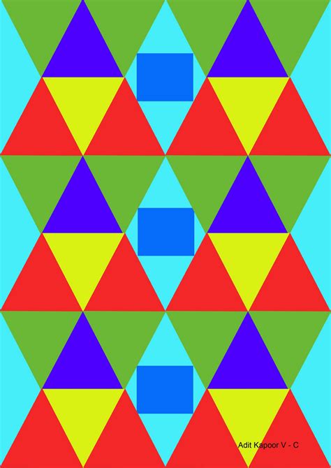 Square Tessellation Patterns