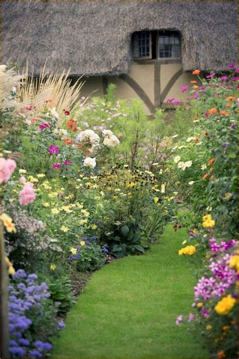 20 Stunning Front Yard Cottage Garden Inspiration Ideas Cottage