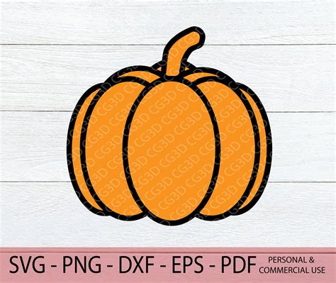 Visual Arts Layered Pumpkin Thankful Png Fall Cut File Pumpkin Clipart