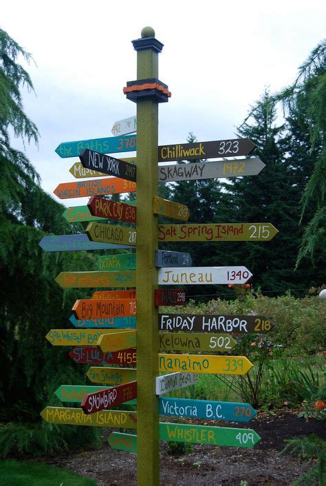 8 Directional Signpost Ideas In 2021 Directional Signs Beach Signs