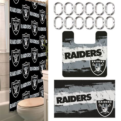 No products found in this collection. NFL Oakland Raiders Bathroom Set
