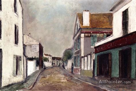 Maurice Utrillo Suburban Landscape Oil Painting Reproductions For Sale