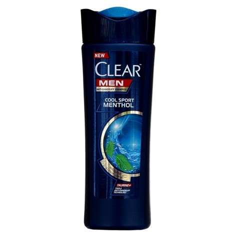 Clear Men Anti Dandruff Cool Sport Menthol Shampoo With Taurine 170ml