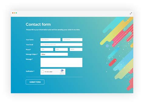 How To Make A Working Contact Form In Html 123formbuilder