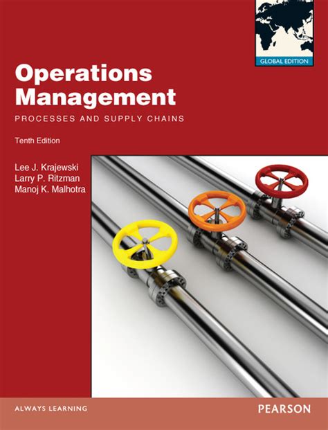 Pearson Education Operations Managementprocesses And Supply Chains