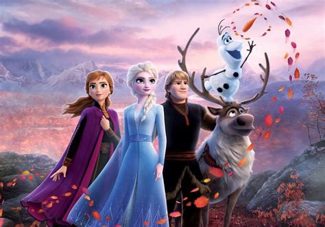 4k Kristoff Olaf Sven Anna Elsa Frozen 2013 Film Deer Disney