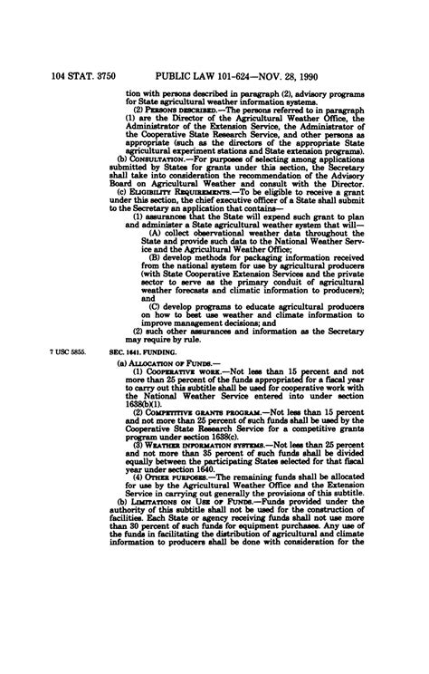United States Statutes At Large Volume 104 1990 Page 3 750 Unt Digital Library