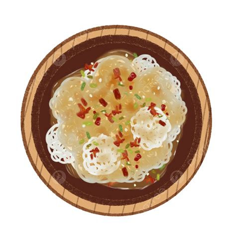 gambar ilustrasi makanan pedas dari kerupuk seblak indonesia keripik udang ilustrasi makanan
