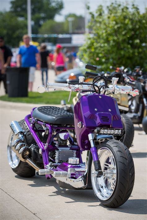 Lambo Purple Custom Honda Ruckus Honda Ruckus Custom Moped