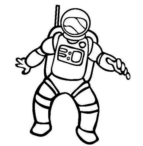 Simple Astronaut Drawing At Getdrawings Free Download