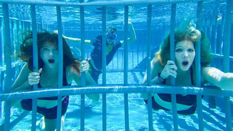 Last To Leave Underwater Prison Wins 1000 Challenge Youtube