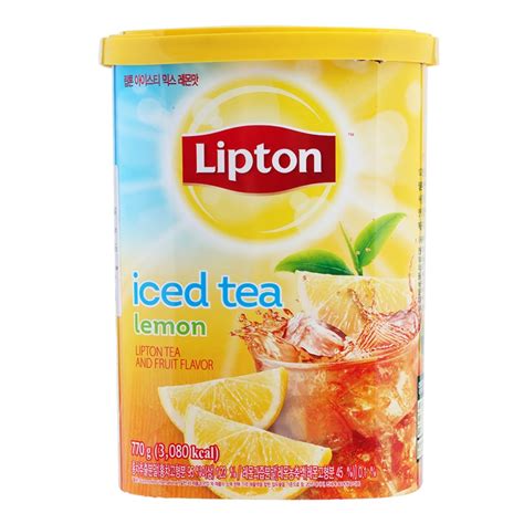 Lipton Ice Tea Mixed Lemon 770g Tops Online