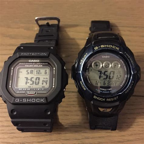 Was aligned with the long axis of the strap rather than at an angle because everything else seems so orderly and symmetrical. 価格.com - カシオ G-SHOCK GW-5000-1JF 子供が中心さんのレビュー・評価投稿画像・写真「これ ...