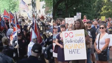 unite the right rally counterprotest to take place as groups gather in dc this weekend wjla