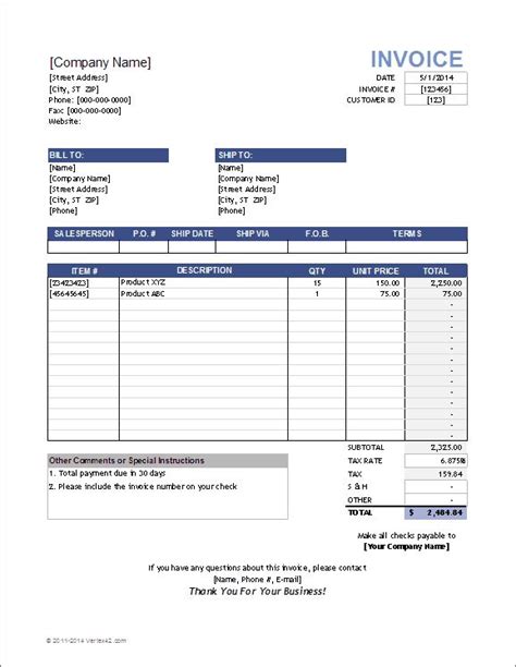 Download The Sales Invoice Templates Free Design Invoice Template Best Printers