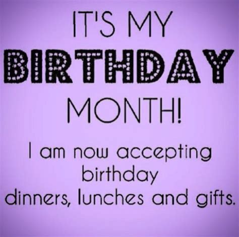 Quotes About My Birthday Month 19 Quotes