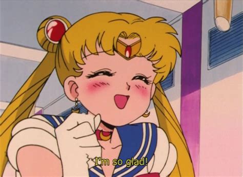 Usagi Being Happy Sailormoon Usagi Anime Sailor Moon Usagi Sailor