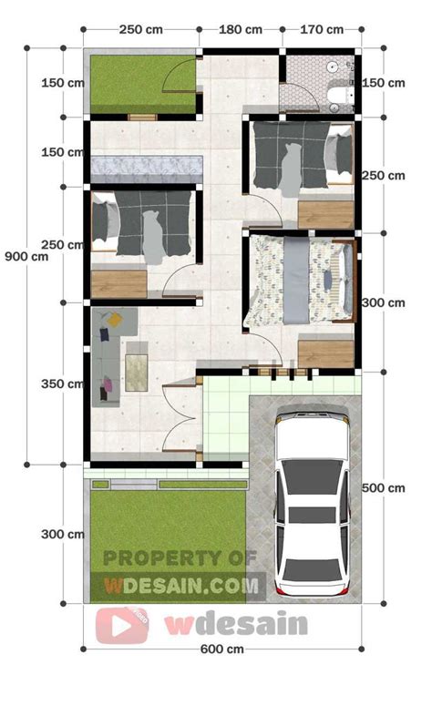 Gambar Rumah Minimalis Ukuran X Meter Lantai Rumah Desain