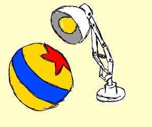 Pixar Ball And Lamp Drawception