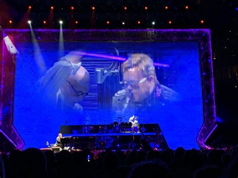 Ray Cooper Plays With Elton John Elton John Concert Anaheim