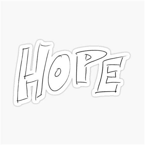 Hope Richard Speight Jr Handwriting Black Font Sticker By Meowornever Redbubble