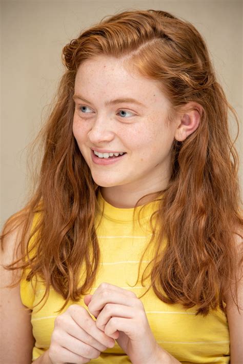 So proud of our cast and crew! SADIE SINK at Stranger Things Set Visit in Atlanta 05/02 ...