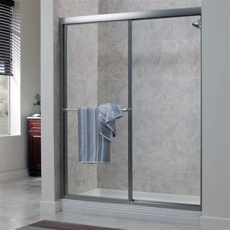 tides framed sliding shower doors 66 height craft main