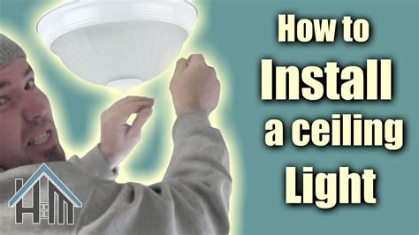 No matter how you suspend a fixture from the ceiling, the wiring is simple. How to install ceiling light, flush mount light fixture ...