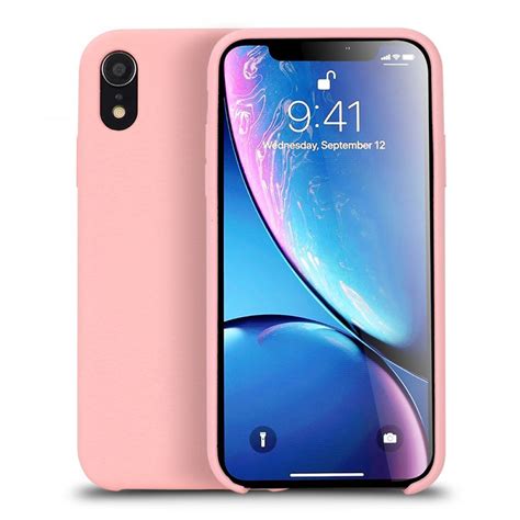 Wholesale Iphone Xr 61in Pro Silicone Hard Case Pink