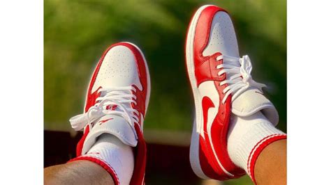 Jordan 1 Low Gym Red Where To Buy 553558 611 The Sole Supplier