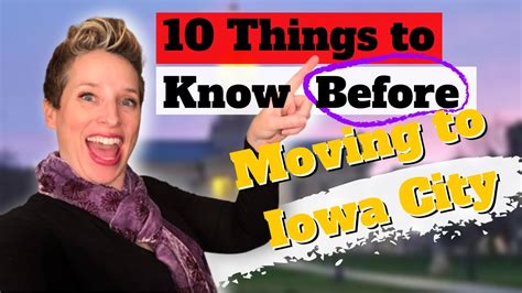 10 Things To Know Before Moving To Iowa City Ia Youtube